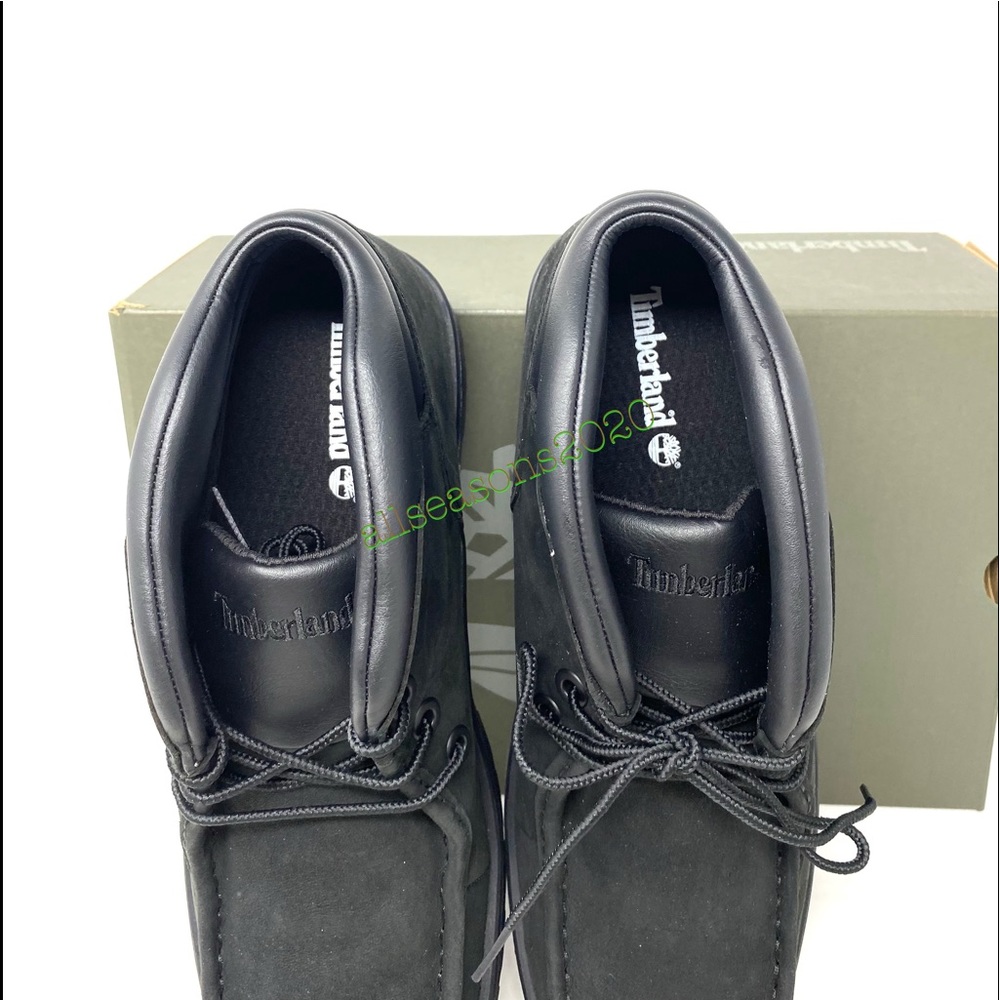 Timberland Newtonbrook Moc Toe Chukka Black Men’s - Picture 12 of 14